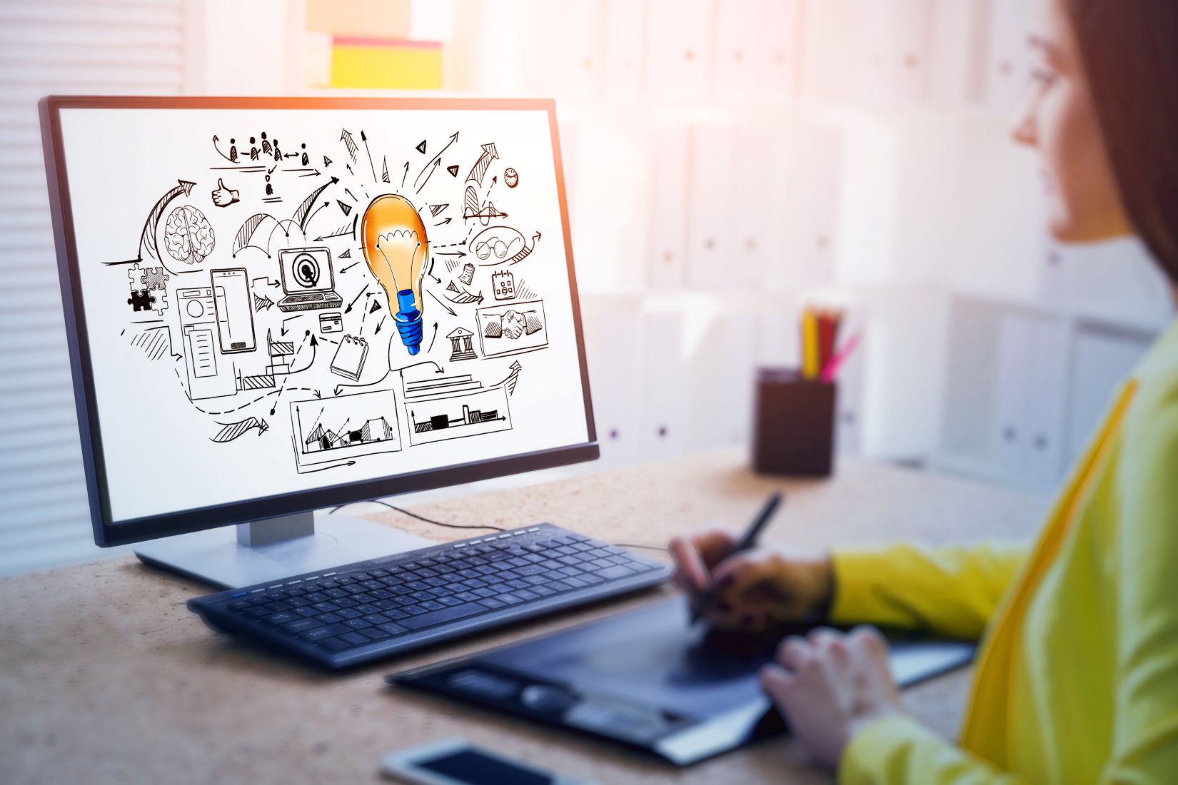 Графический дизайн. Графический дизайнер рисунок. Сферы веб дизайна. Веб-дизайнер профессия. Инструменты графического дизайнера.